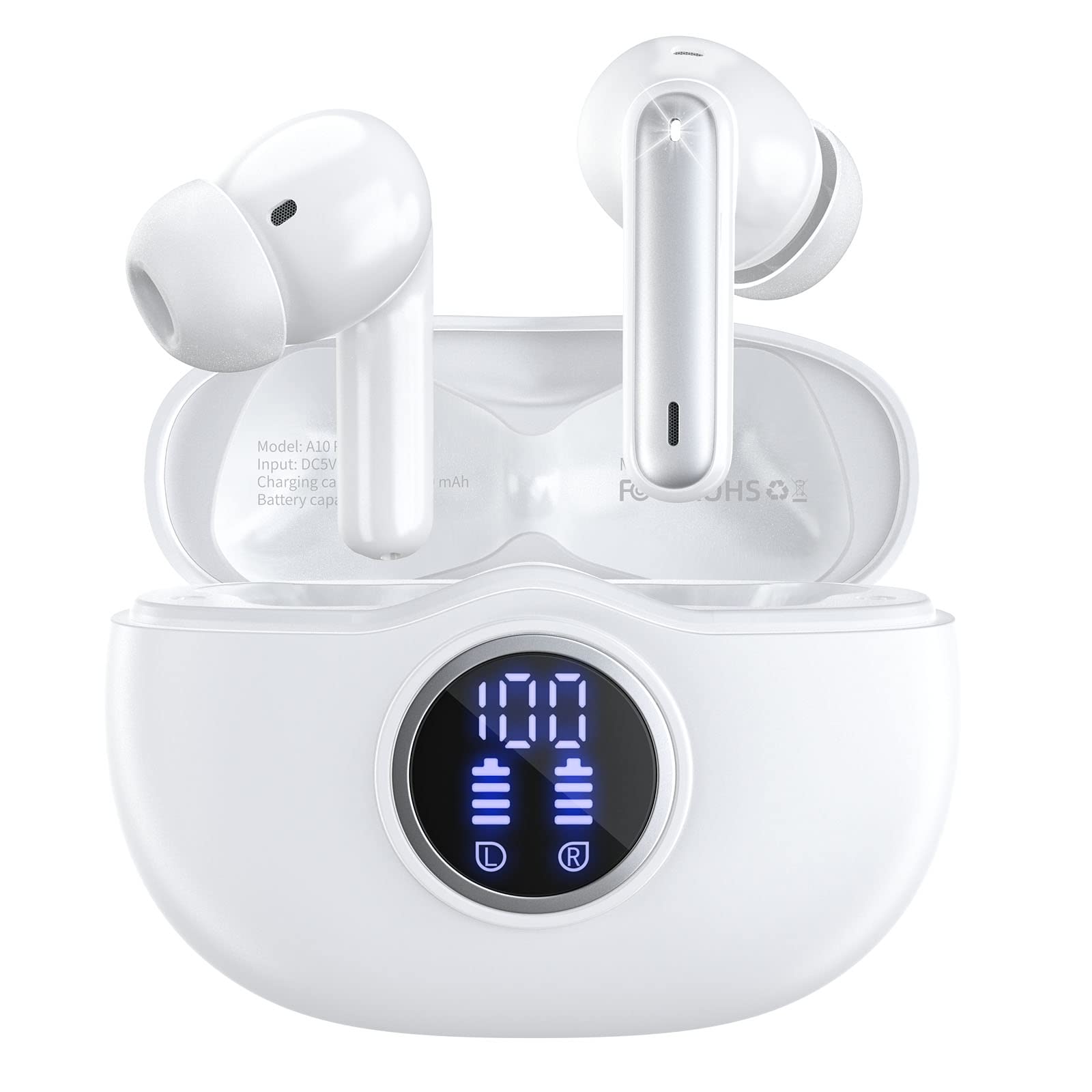 Auriculares Inalámbricos Whykjtek A10pro Bluetooth 5.3 40h Playtime  - Venta Internacional