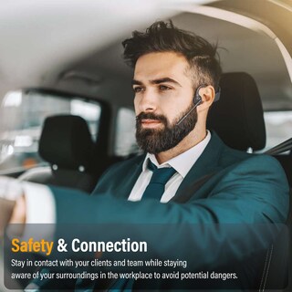 Foto 4 | Auriculares de Conducción Ósea Monodeal con Micrófono Bluetooth 5.3 - Venta Internacional
