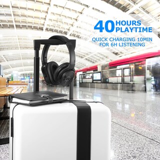 Foto 4 | Audífonos Inalámbricos Zihnic Negros con Bluetooth-Venta Internacional