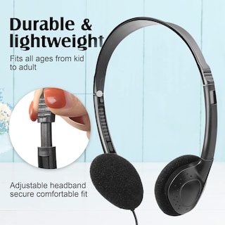 Foto 3 | Auriculares para Niños Classroom Flutesan Negro 20 Piezas - Venta Internacional