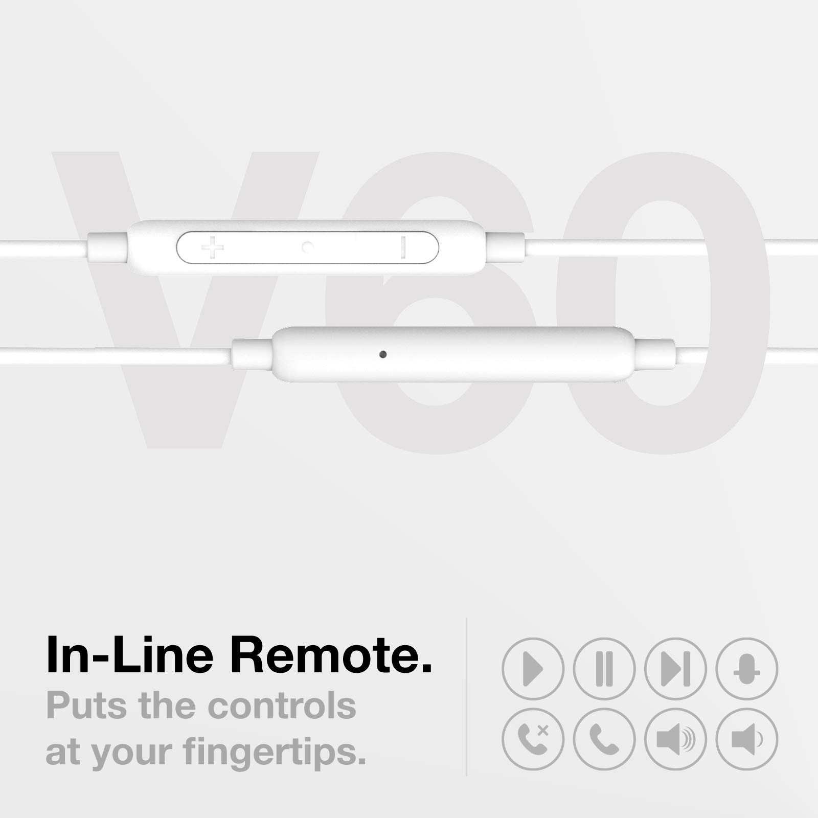 Foto 4 pulgar | Auriculares Thore V60 Blancos para iPhone 13/ 12/ 14 - Venta Internacional