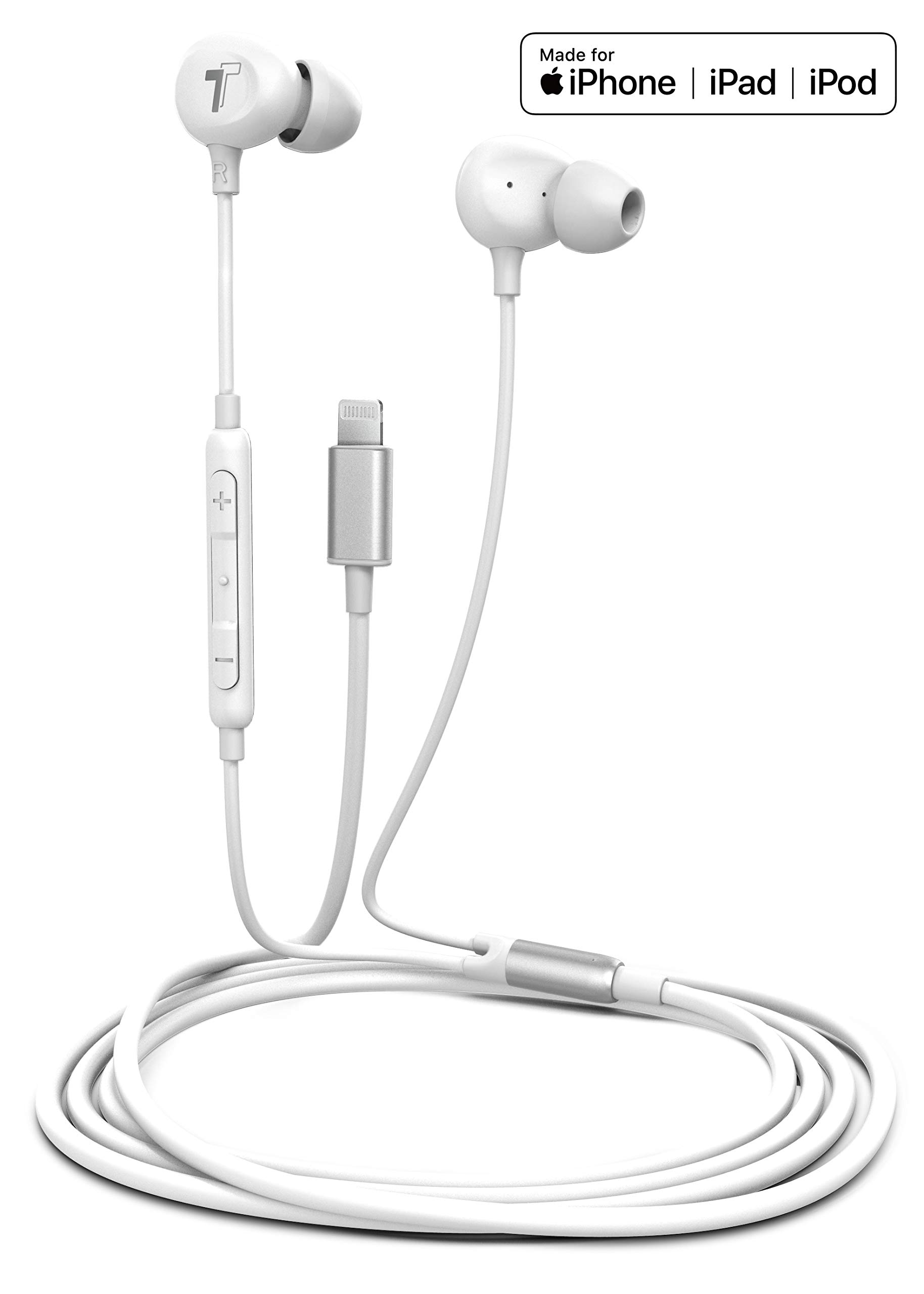 Foto 7 pulgar | Auriculares Thore V60 Blancos para iPhone 13/ 12/ 14 - Venta Internacional