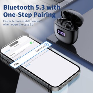 Foto 2 | Auriculares Inalámbricos Jarwaro Bluetooth 5.3 48h Playtime Ipx7 Water - Venta Internacional