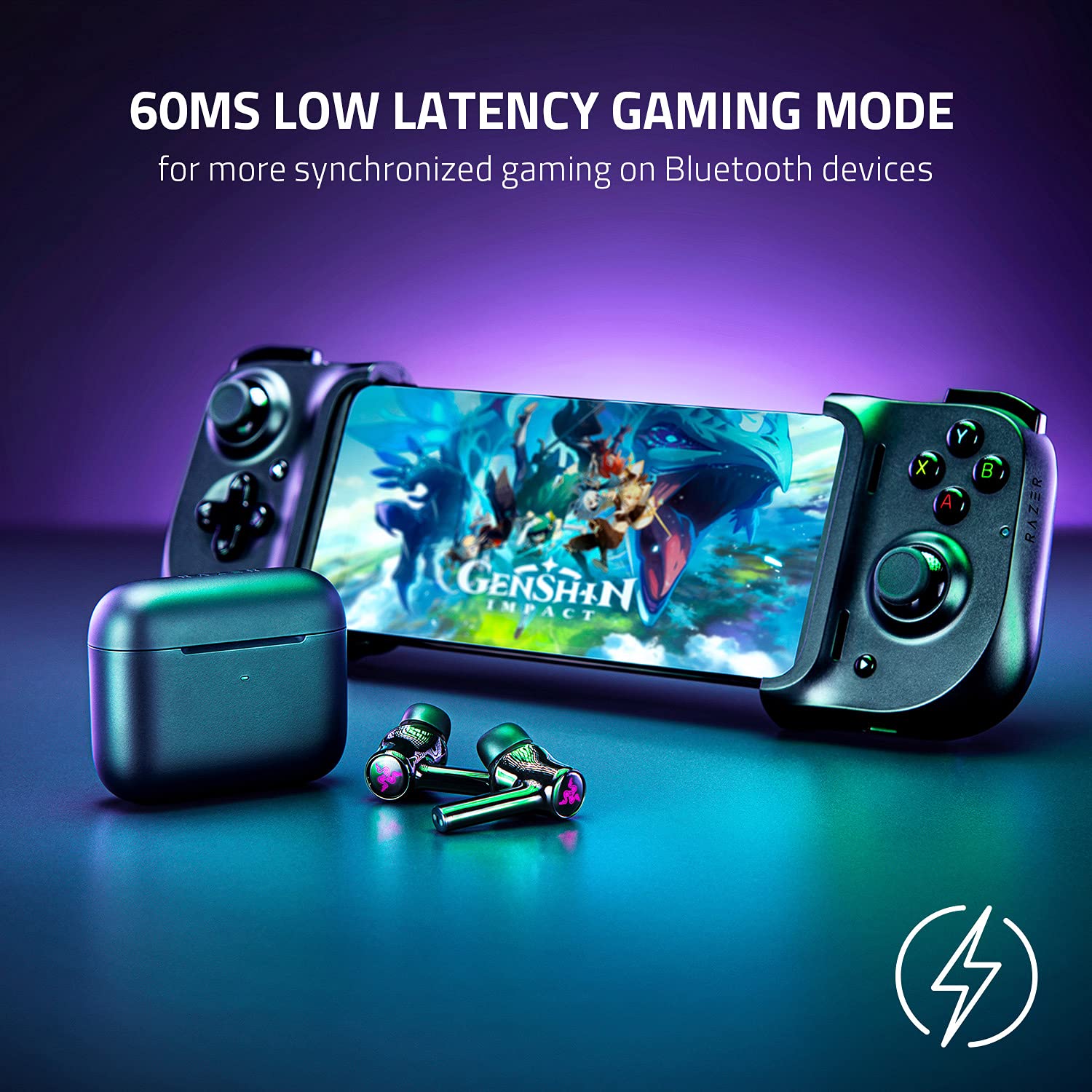 Foto 4 | Auriculares Bluetooth para Juegos Razer Hammerhead True Wireless - Venta Internacional