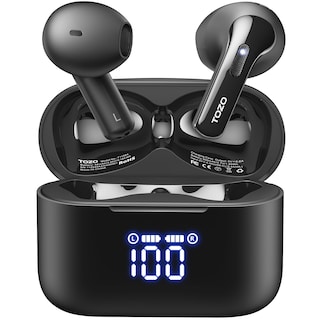 Foto 1 | Auriculares Inalámbricos Tozo Tonal para T21 Bluetooth 5.3 IPX8 Negros - Venta Internacional