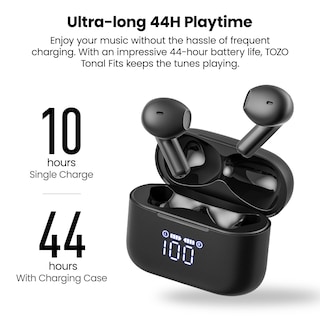 Foto 5 | Auriculares Inalámbricos Tozo Tonal para T21 Bluetooth 5.3 IPX8 Negros - Venta Internacional