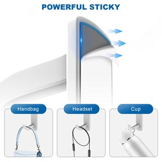 Foto 4 | Soporte para Auriculares Molosleeve Compact Blanco - Venta Internacional