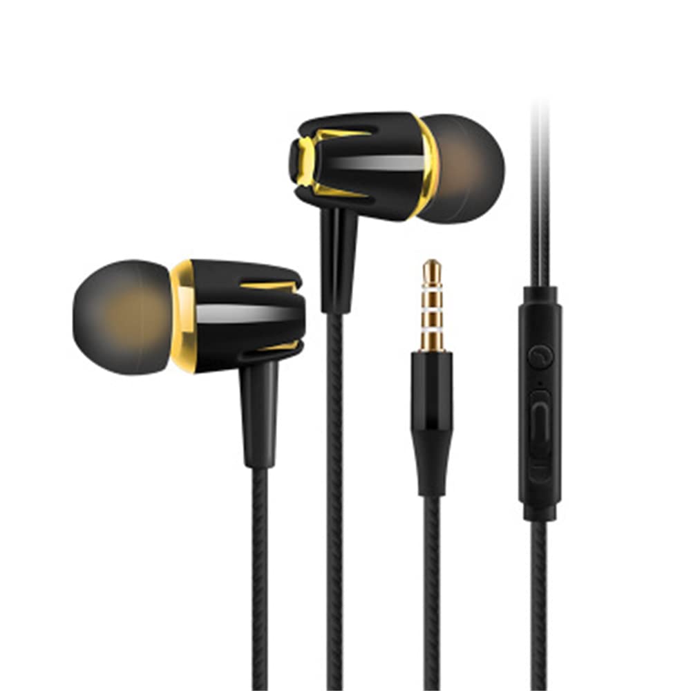 Foto 3 pulgar | Auriculares Con Cable Universales De 3,5 Mm Con Micrófono E18 Gold - Venta Internacional.