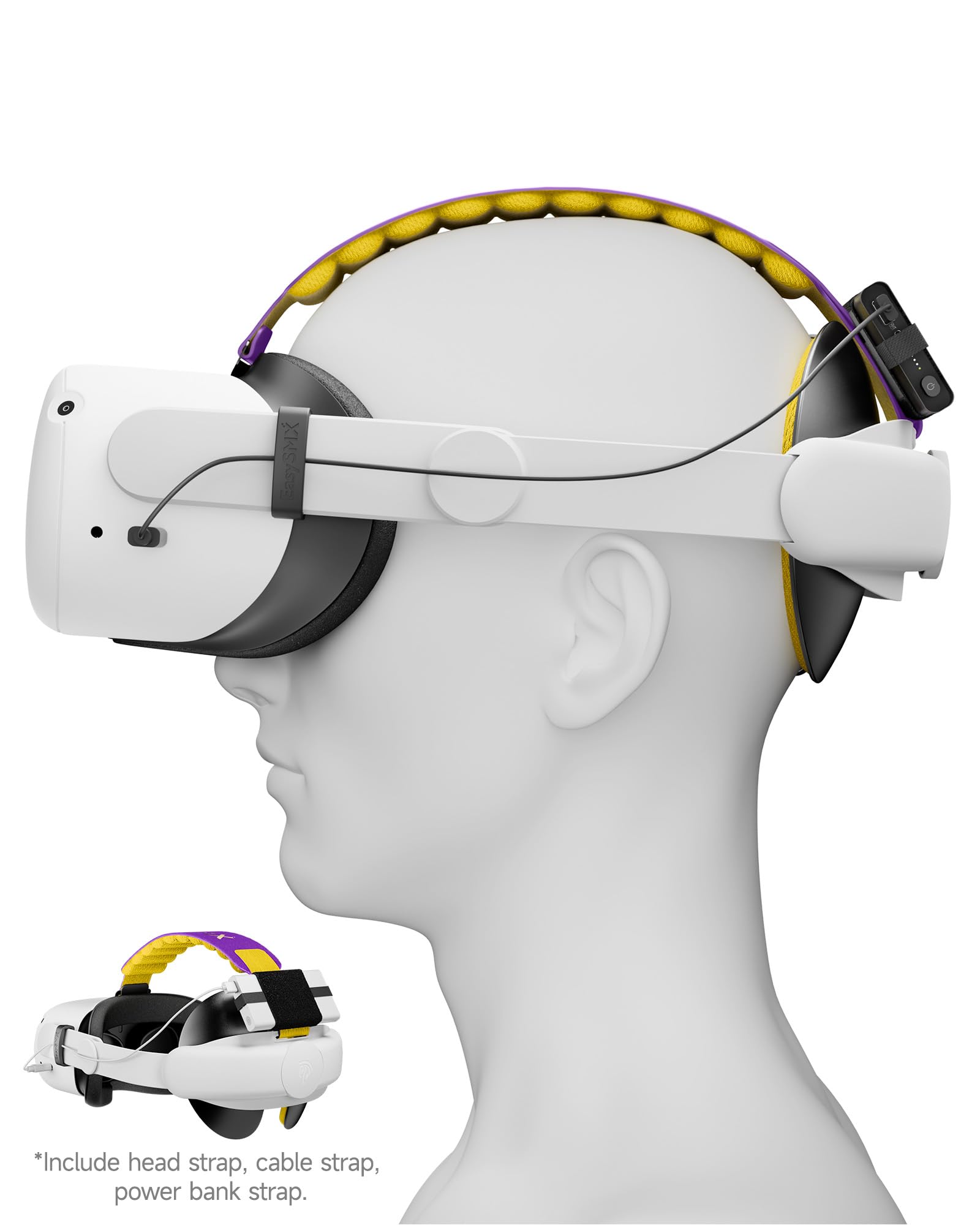 Foto 6 pulgar | Correas Easysmx Q20 para Oculus Quest 2 - Venta Internacional