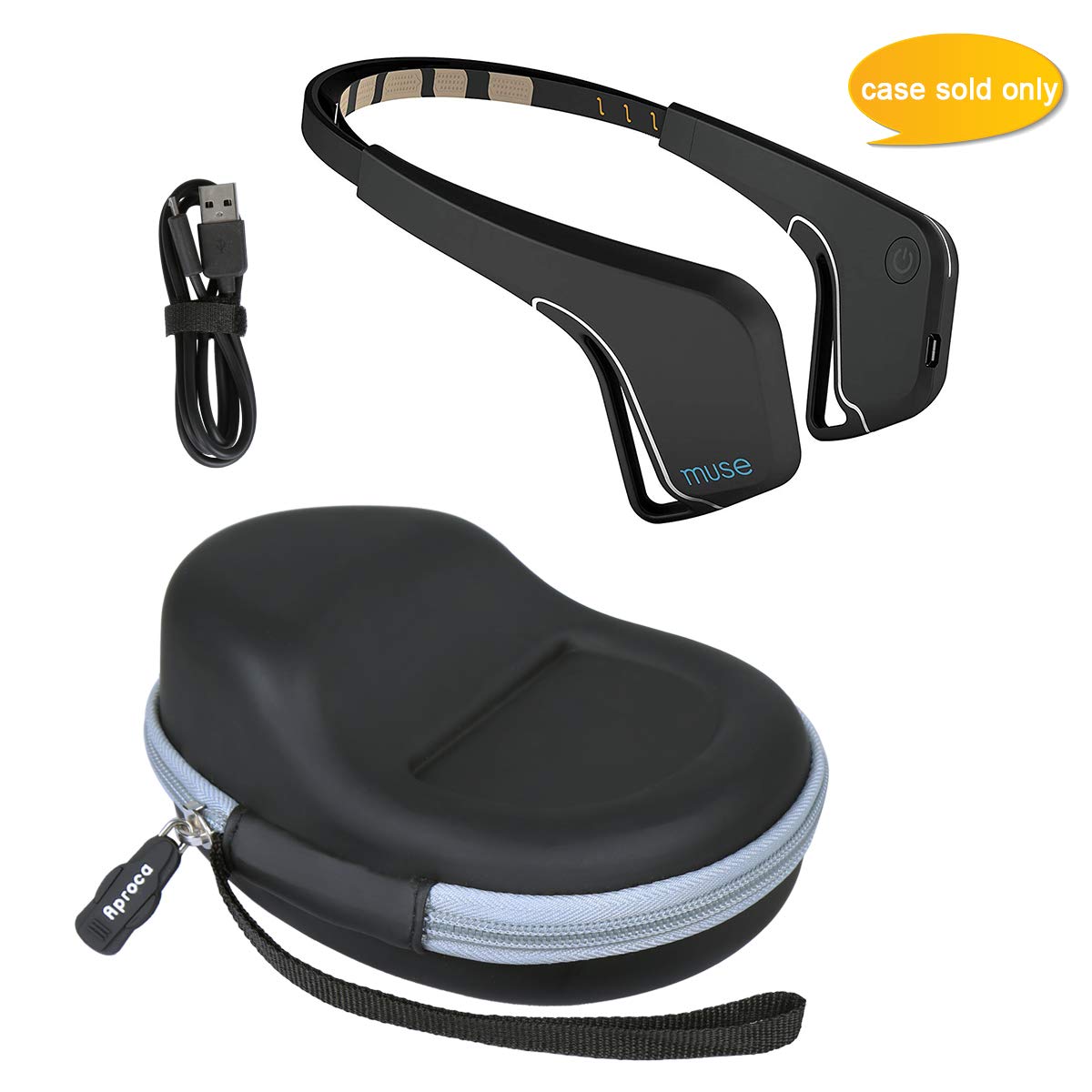 Foto 7 pulgar | Funda de Viaje Aproca para Muse/Muse 2 The Brain Sensing Headband - Venta Internacional