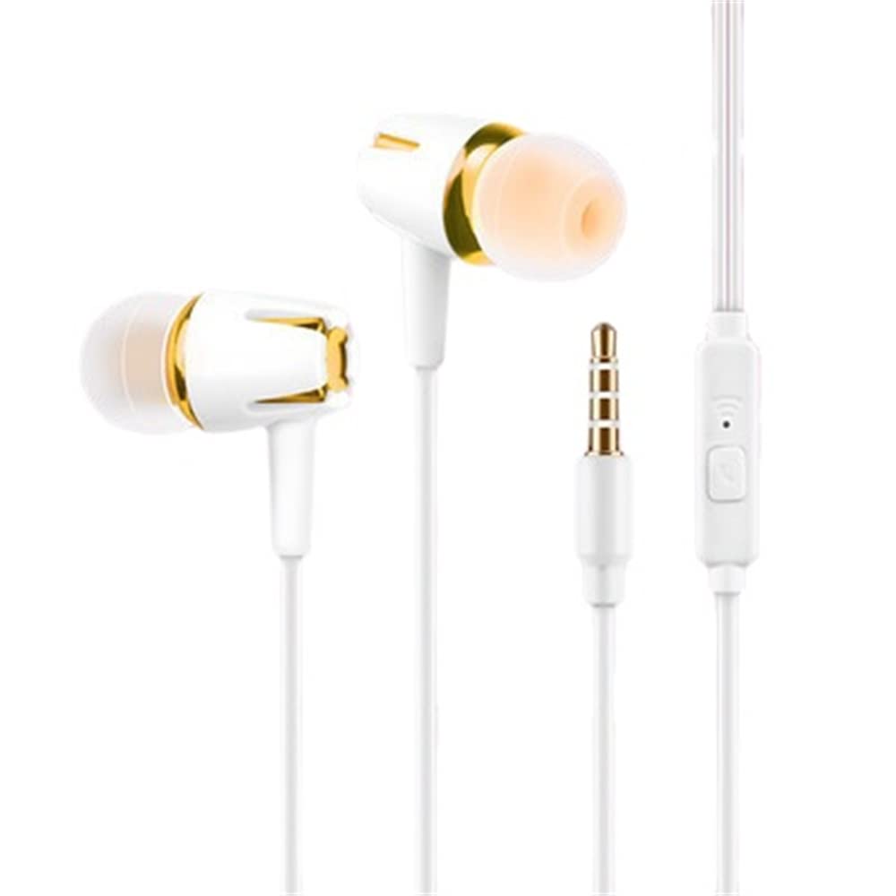 Auriculares Con Cable Universales De 3,5 Mm Con Micrófono Para Teléfono Móvil - Venta Internacional.