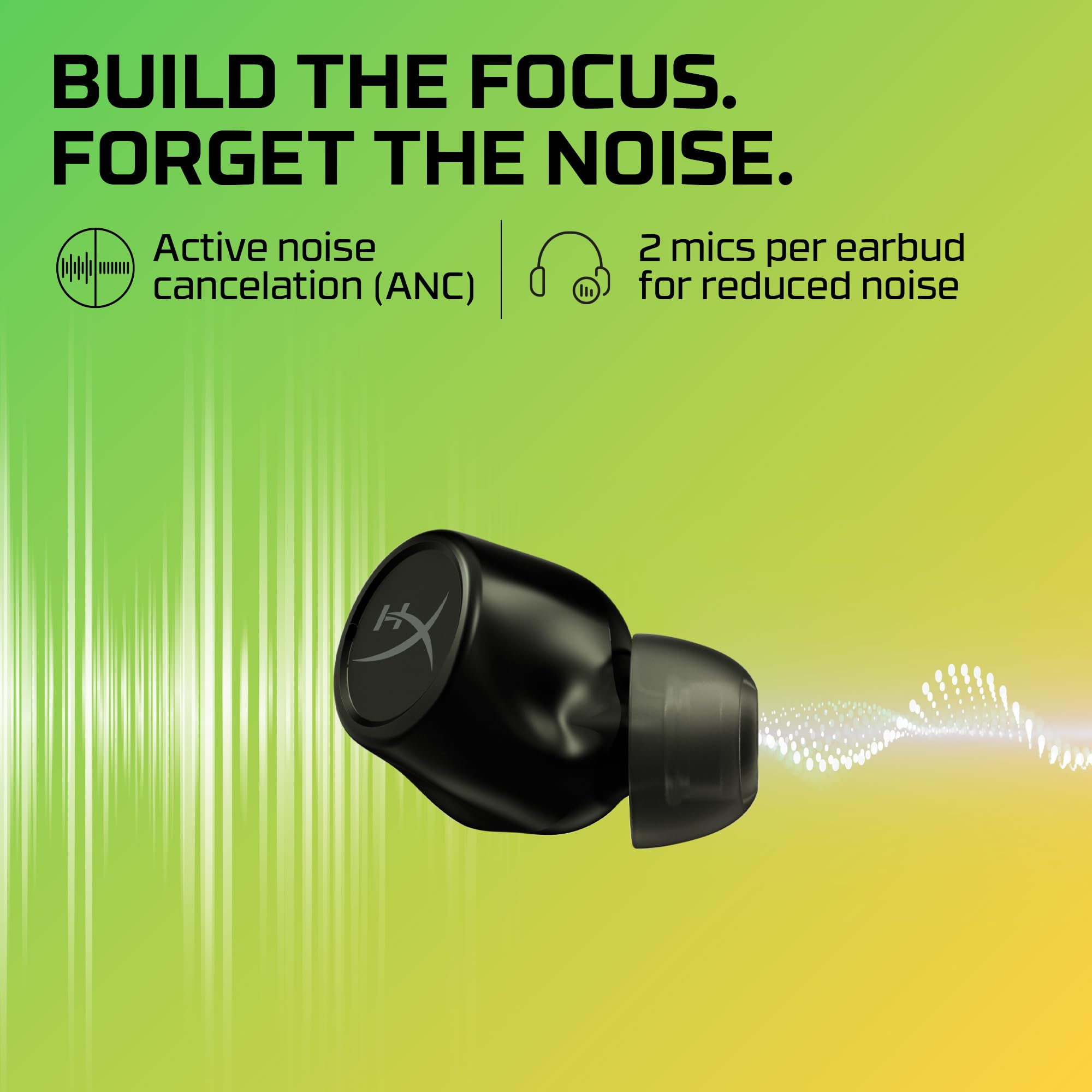Foto 6 | Audífonos True Wireless Negros con Bluetooth-Venta Internacional