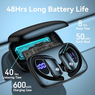 Foto 3 | Audífonos True Wireless Bmani T16 Azules con Bluetooth-Venta Internacional