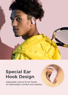 Foto 3 | Audífonos True Wireless Rosas con Bluetooth-Venta Internacional
