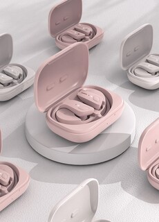 Foto 4 | Audífonos True Wireless Rosas con Bluetooth-Venta Internacional