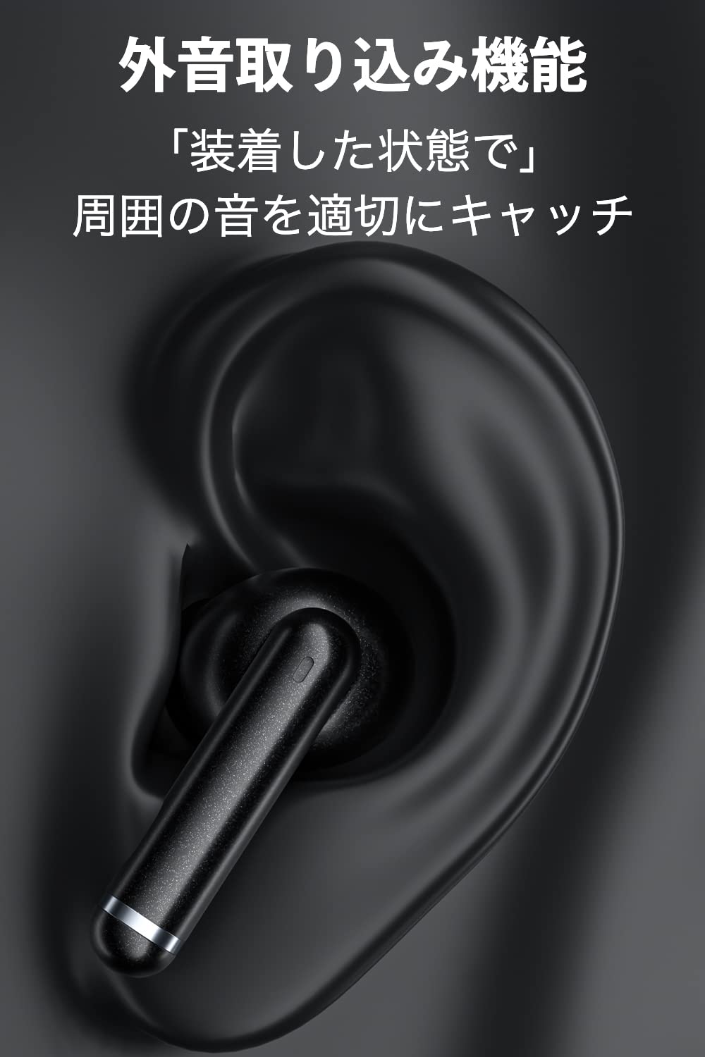 Foto 4 pulgar | Audífonos True Wireless Qcy Ht03 Negros con Bluetooth-Venta Internacional
