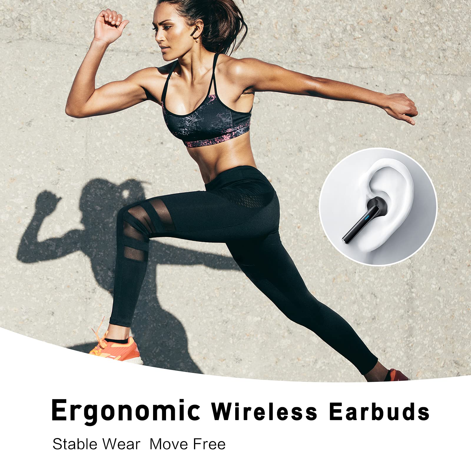 Foto 7 pulgar | Auriculares Inalámbricos Inphic I16 Bluetooth 5.1 con Micrófono Ipx7 - Venta Internacional