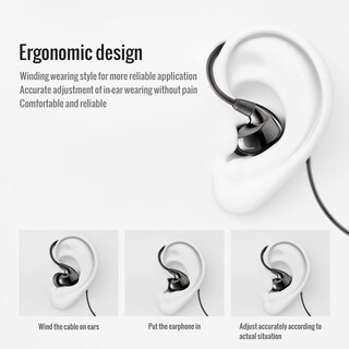 Foto 4 | Auriculares Takstar TS-2260 con Cable y Graves Profundos Negro - Venta Internacional