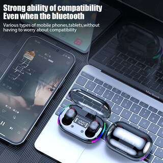 Foto 5 | Auriculares Inalámbricos BD&M Bluetooth 5.3 con Funda de Carga - Venta Internacional