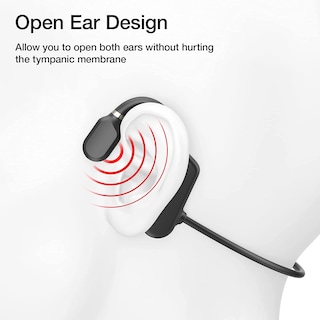 Foto 5 | Auriculares Inalámbricos Moing Negros Air Conduction - Venta Internacional