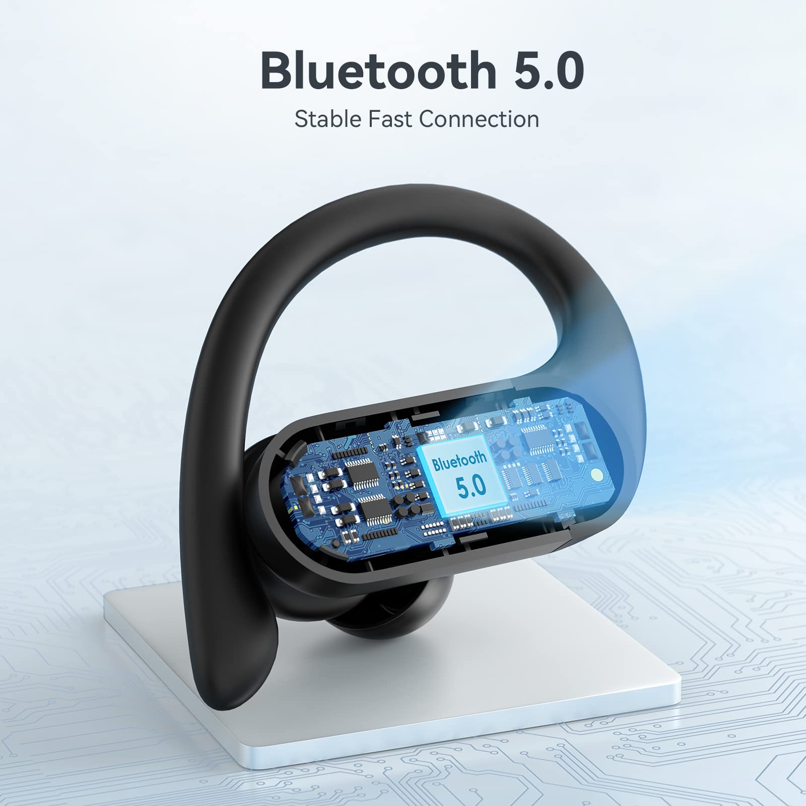 Foto 2 | Auriculares Inalámbricos Bluetooth Color Negro - Venta Internacional
