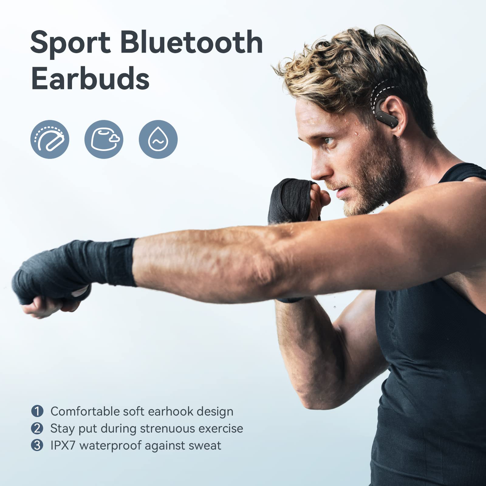 Foto 4 pulgar | Auriculares Inalámbricos Bluetooth Color Negro - Venta Internacional