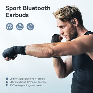 Foto 3 | Auriculares Inalámbricos Bluetooth Color Negro - Venta Internacional