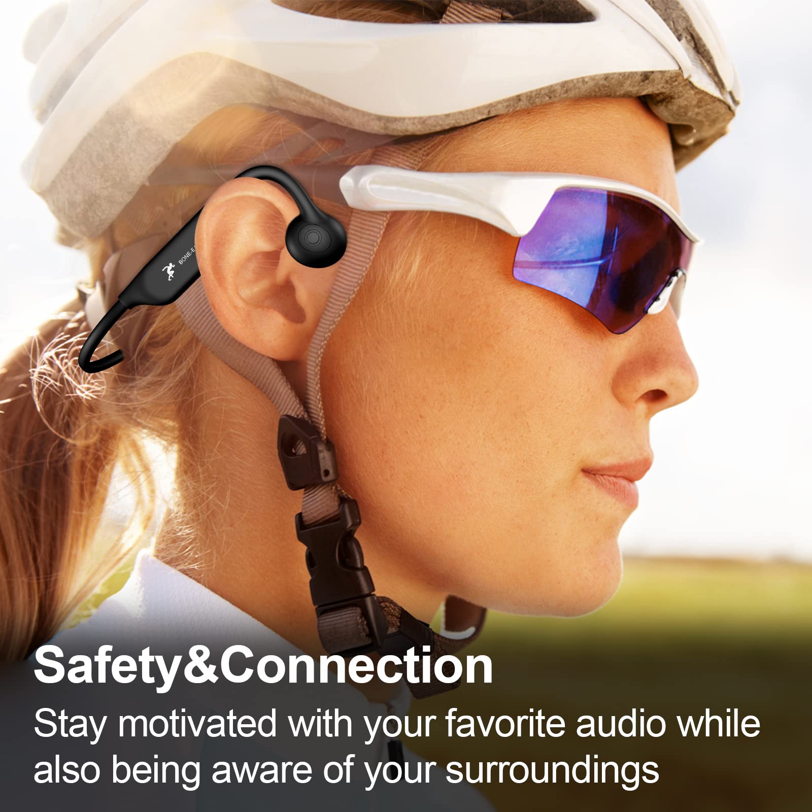 Foto 2 | Auriculares Deportivos Inalámbricos Zruhig Open Ear Bluetooth 5.2 - Venta Internacional