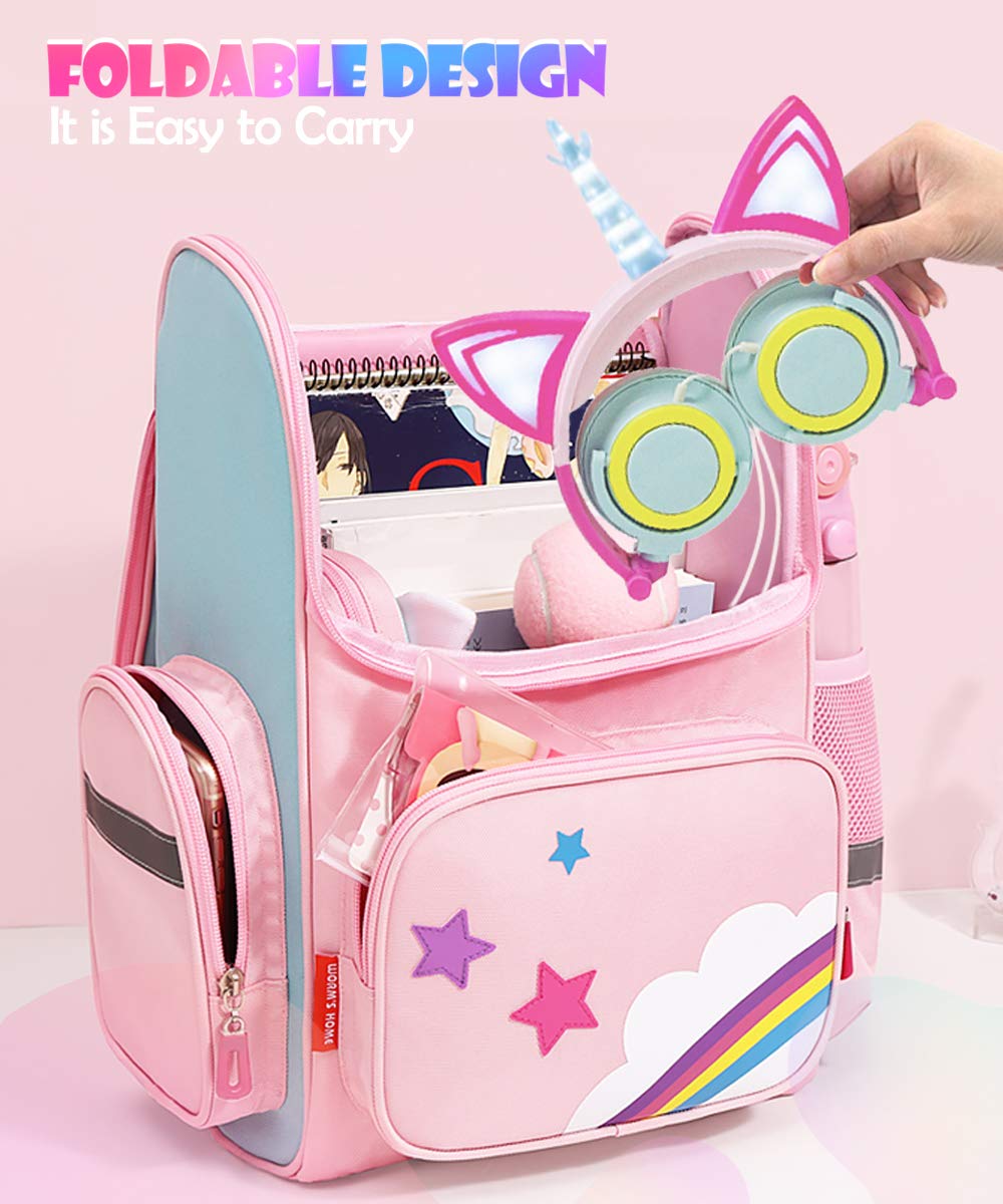 Foto 8 pulgar | Audífonos Svyhuok Cute Unicorn Rosas - Venta Internacional