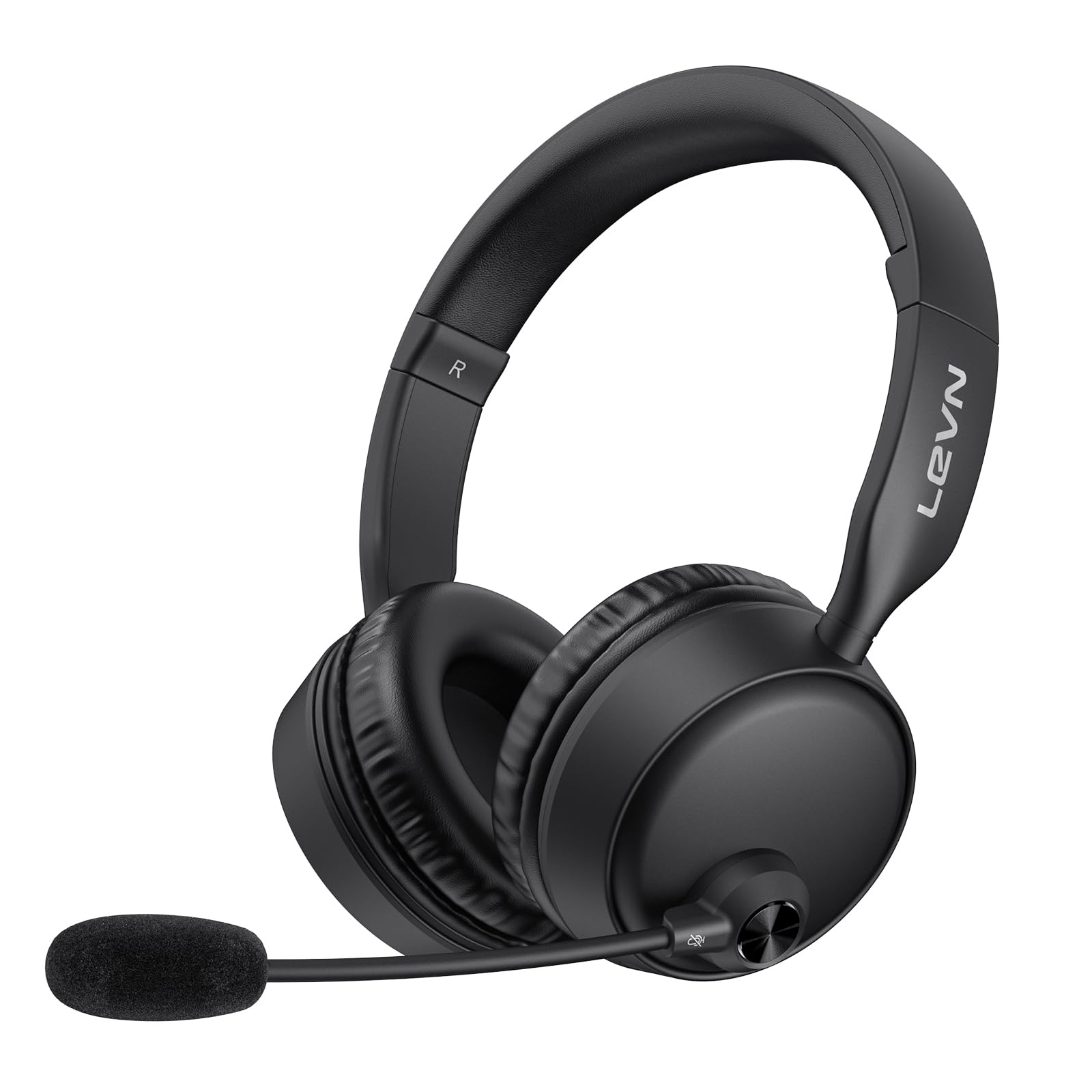 Foto 2 pulgar | Auriculares Bluetooth Levn Negros con Micrófono - Venta Internacional
