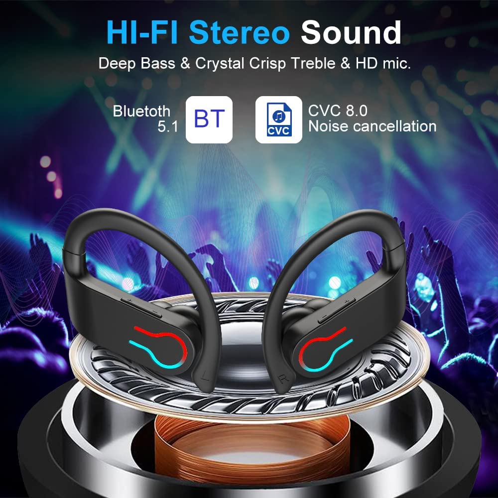 Foto 3 pulgar | Auriculares Inalámbricos Donerton Bluetooth 5.3 Sport - Venta Internacional