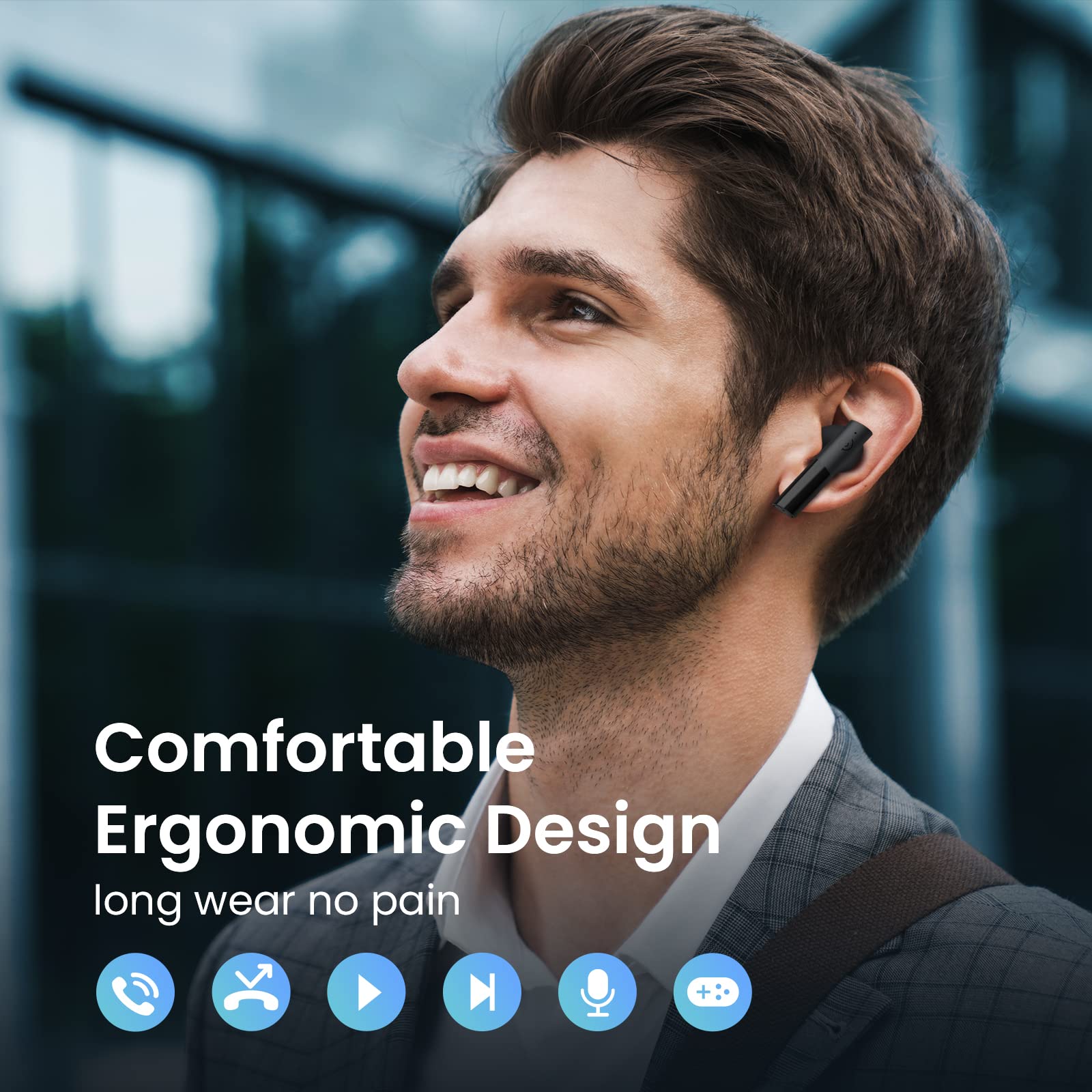 Foto 7 pulgar | Auriculares Inalámbricos Haylou Gt6 Bluetooth 5.2 Negros - Venta Internacional