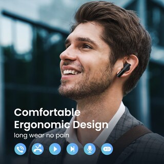 Foto 6 | Auriculares Inalámbricos Haylou Gt6 Bluetooth 5.2 Negros - Venta Internacional