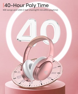 Foto 4 | Auriculares Infurture Rose Gold con Cancelación Activa de Ruido H1 - Venta Internacional