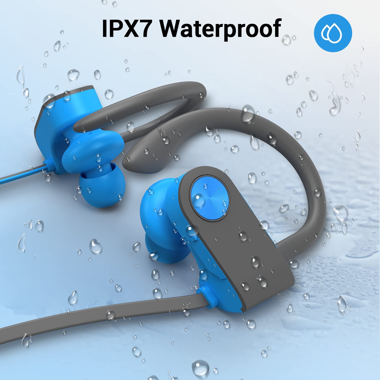 Foto 5 pulgar | Auriculares Bluetooth Livikey Ipx7 Gris - Venta Internacional