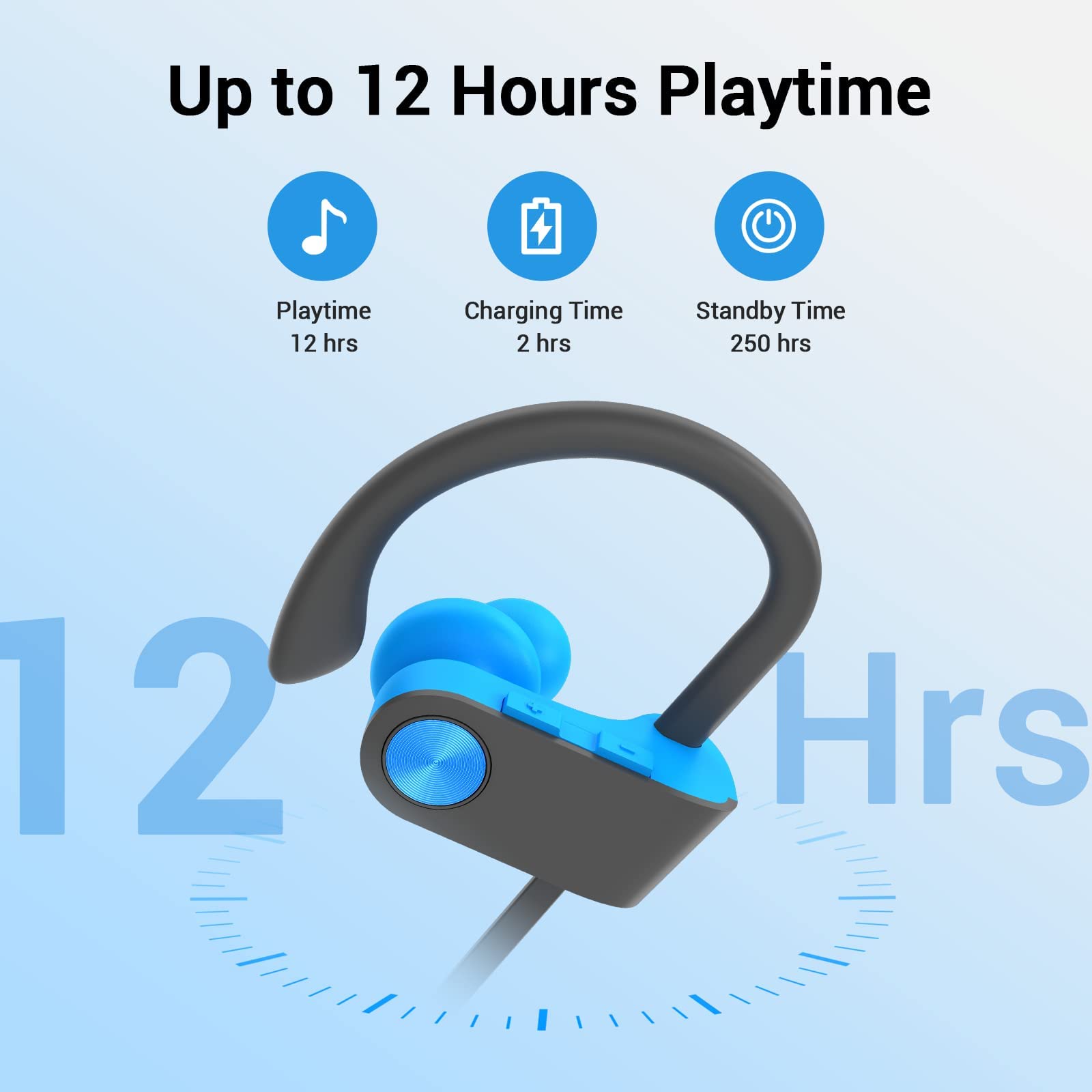 Foto 6 pulgar | Auriculares Bluetooth Livikey Ipx7 Gris - Venta Internacional