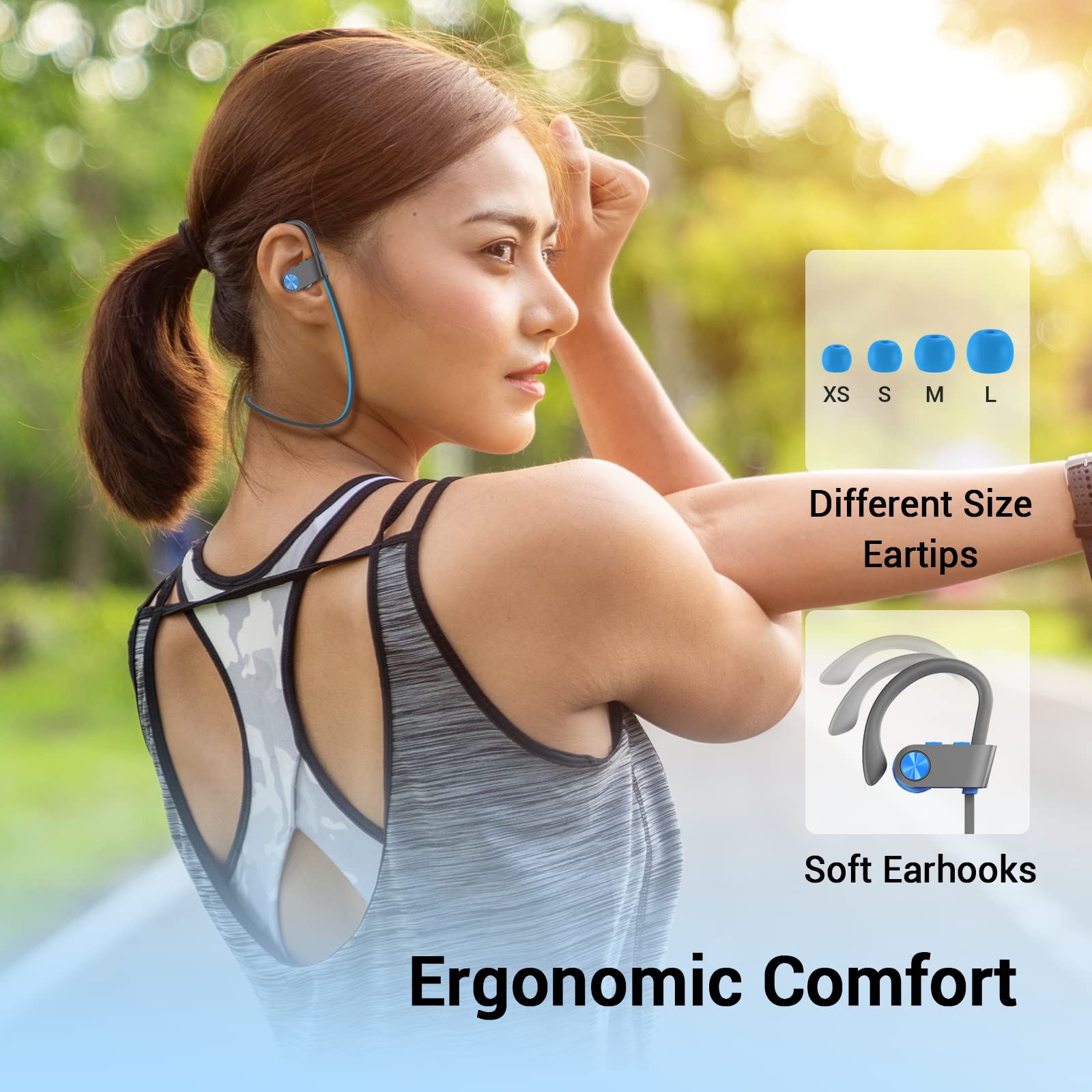 Foto 7 pulgar | Auriculares Bluetooth Livikey Ipx7 Gris - Venta Internacional