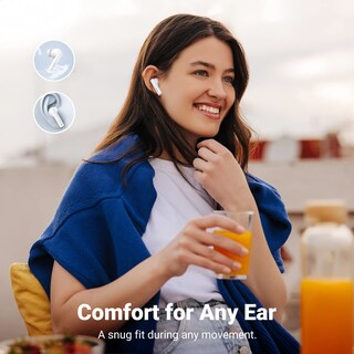 Foto 7 | Auriculares Inalámbricos Ugreen Hitune T3 Blanco - Venta Internacional