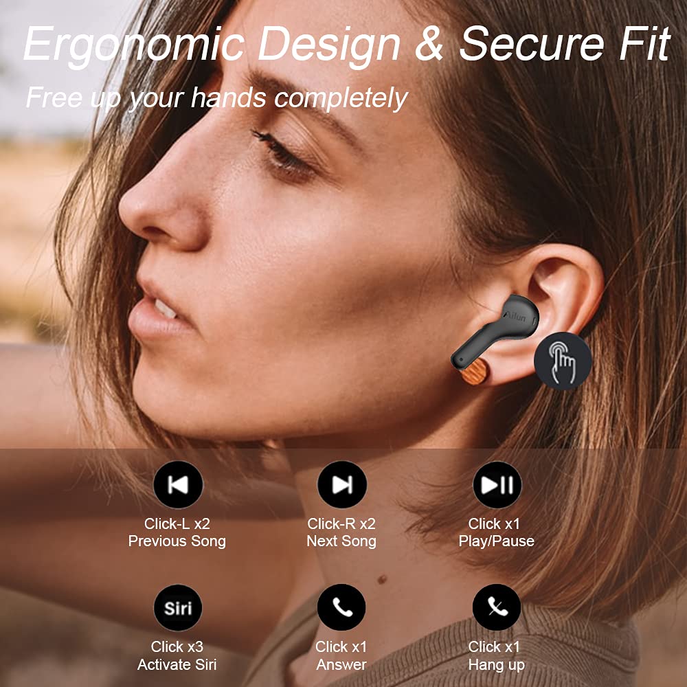 Foto 6 pulgar | Auriculares True Wireless Ailun E5 Enc con Cancelación de Ruido - Venta Internacional