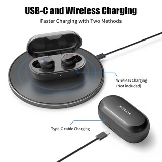 Foto 3 | Auriculares Inalámbricos Supfine V10 Bluetooth 5.2 con Carga Inalámbrica - Venta Internacional