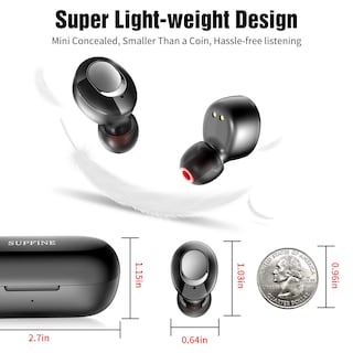 Foto 6 | Auriculares Inalámbricos Supfine V10 Bluetooth 5.2 con Carga Inalámbrica - Venta Internacional