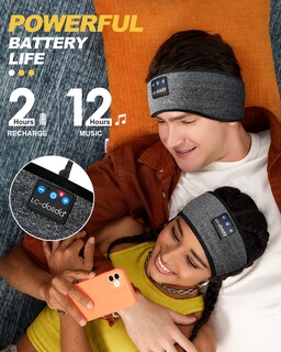 Foto 5 | Auriculares Con Diadema Para Dormir Lc-dolida Bluetooth 5.2 Fashion Grey - Venta Internacional