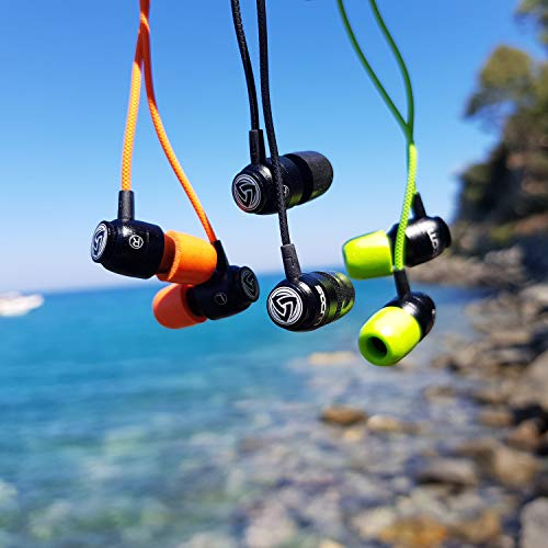 Foto 2 | Auriculares Ludos Micrófono Control de Volumen Anaranjados - Venta Internacional