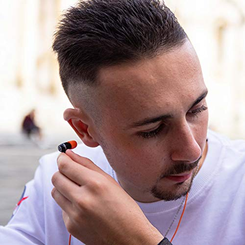 Foto 6 pulgar | Auriculares Ludos Micrófono Control de Volumen Anaranjados - Venta Internacional