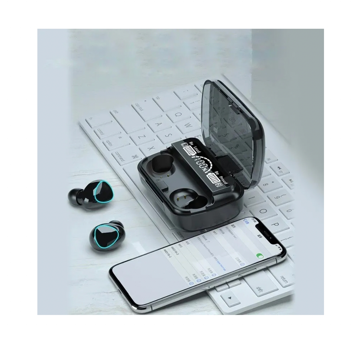 Foto 4 pulgar | Auriculares Intraurales Inalámbricos Bluetooth M10 A Prueba de Agua - Venta Internacional