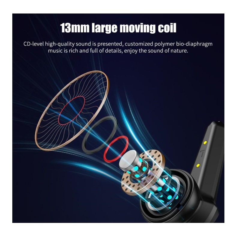Foto 6 pulgar | Auriculares Intraurales Inalámbricos U10 Buds Gamer Bluetooth 5.1 - Venta Internacional