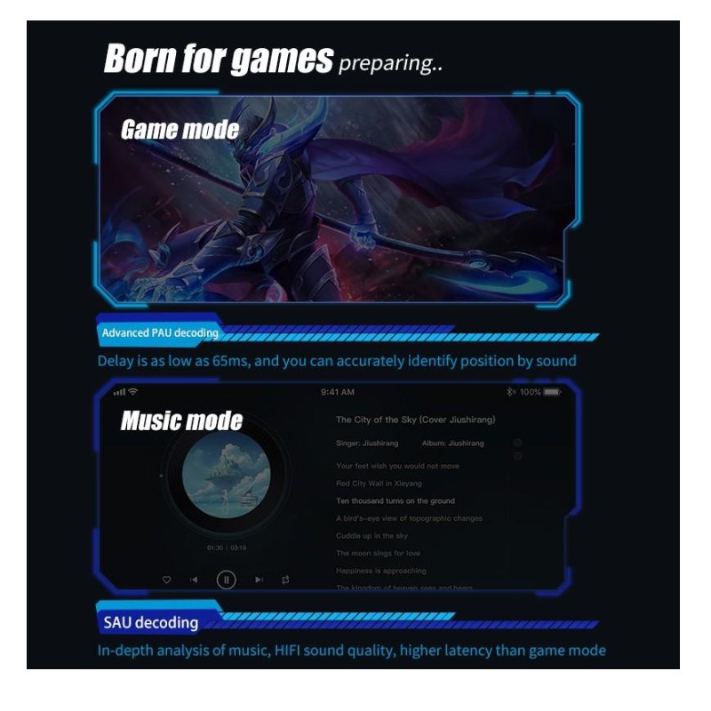 Foto 8 pulgar | Auriculares Intraurales Inalámbricos U10 Buds Gamer Bluetooth 5.1 - Venta Internacional