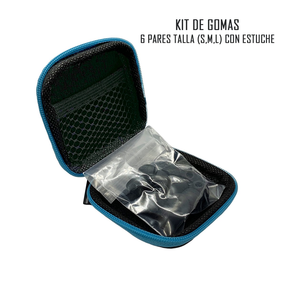 Foto 4 pulgar | Kit de Goma para Auriculares 6 Pares Auriculares - Venta Internacional