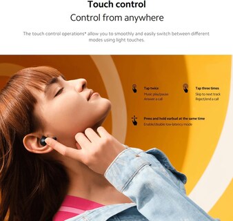 Foto 5 | Auriculares Xiaomi Redmi Buds 4 Active Bluetooth 5.3 con Cancelación de Ruido y Función Táctil