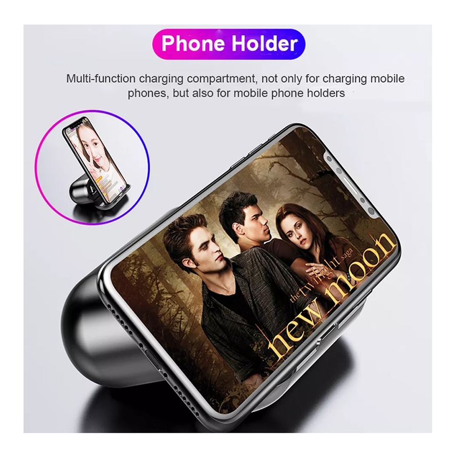 Foto 5 pulgar | Auriculares Intraurales Inalámbricos Bluetooth F9 V50 Negros - Venta Internacional